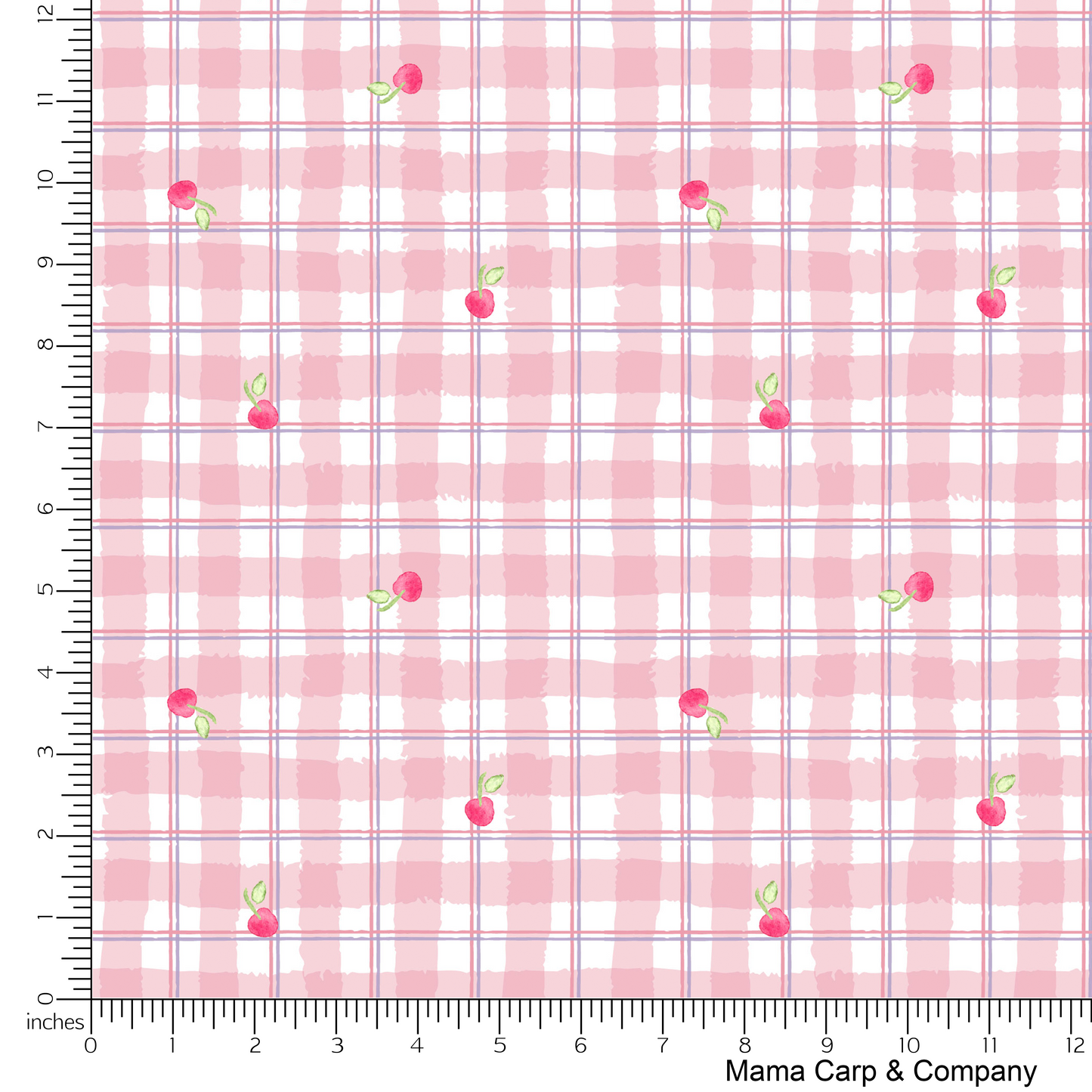 A Cherry On Top Plaid