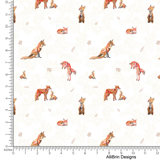 Artful Foxes- AlliBrin Designs