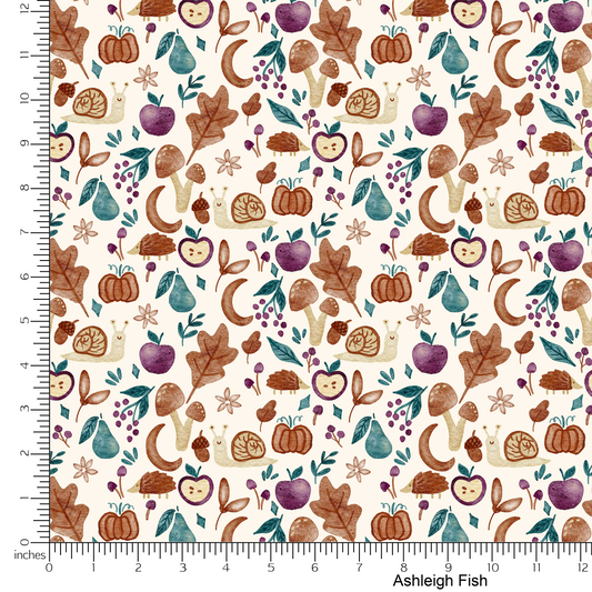Autumn forest floor- Ashleigh Fish