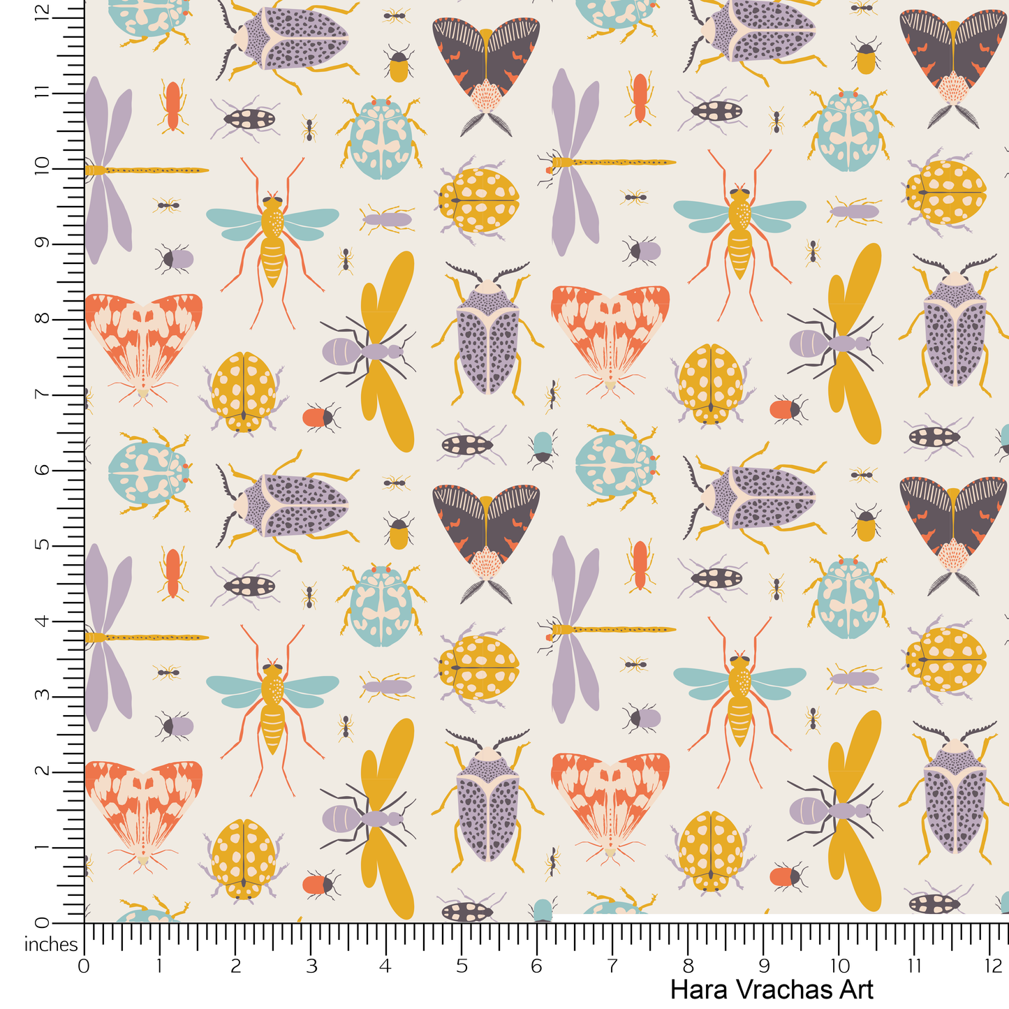 Summer Bugs-Hara Vrachas Art