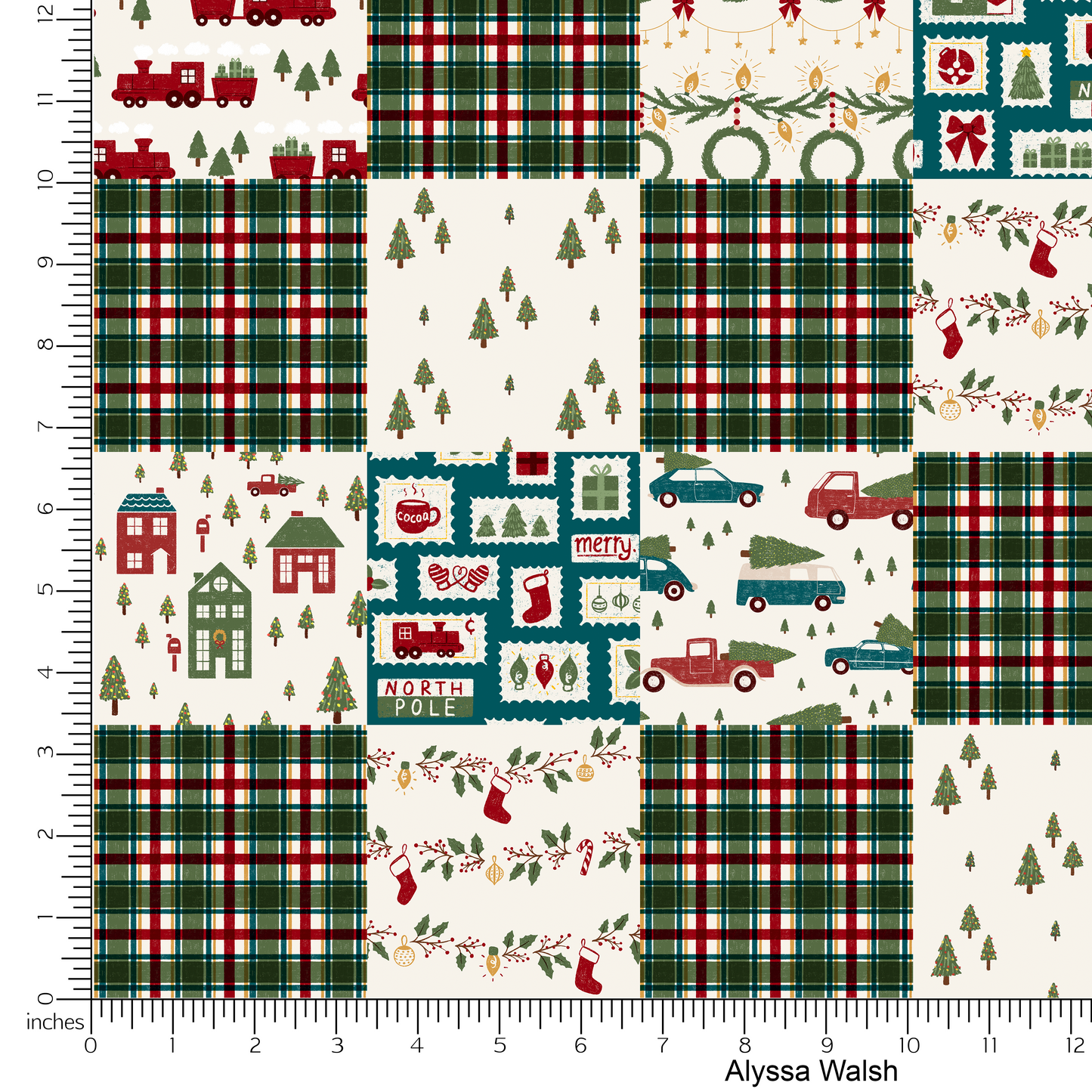 Classic Christmas Patchwork
