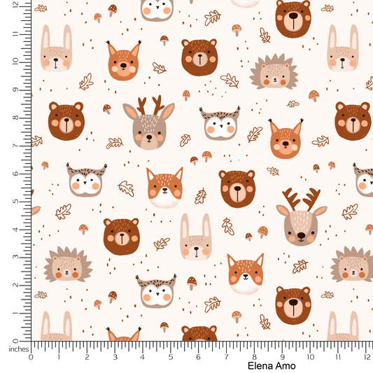Cute Woodland Animals- Elena Amo