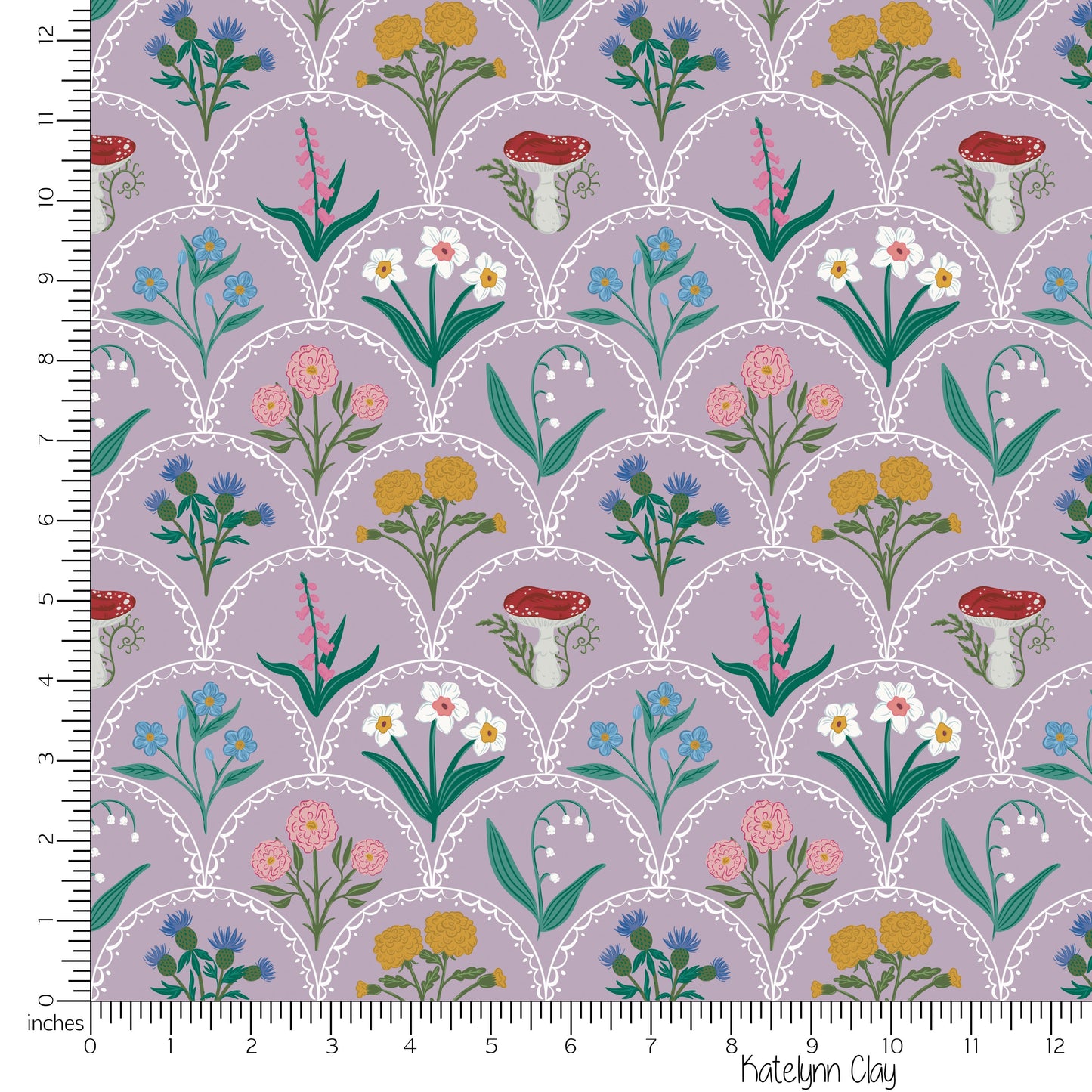 English Cutting Garden Purple