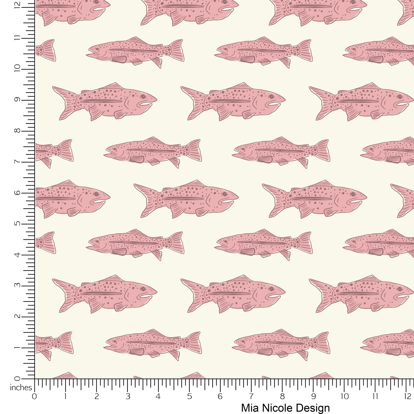 Gone Fishing Pink