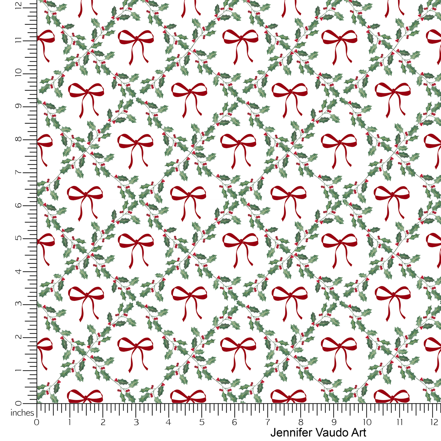 Holly Berries & Bows