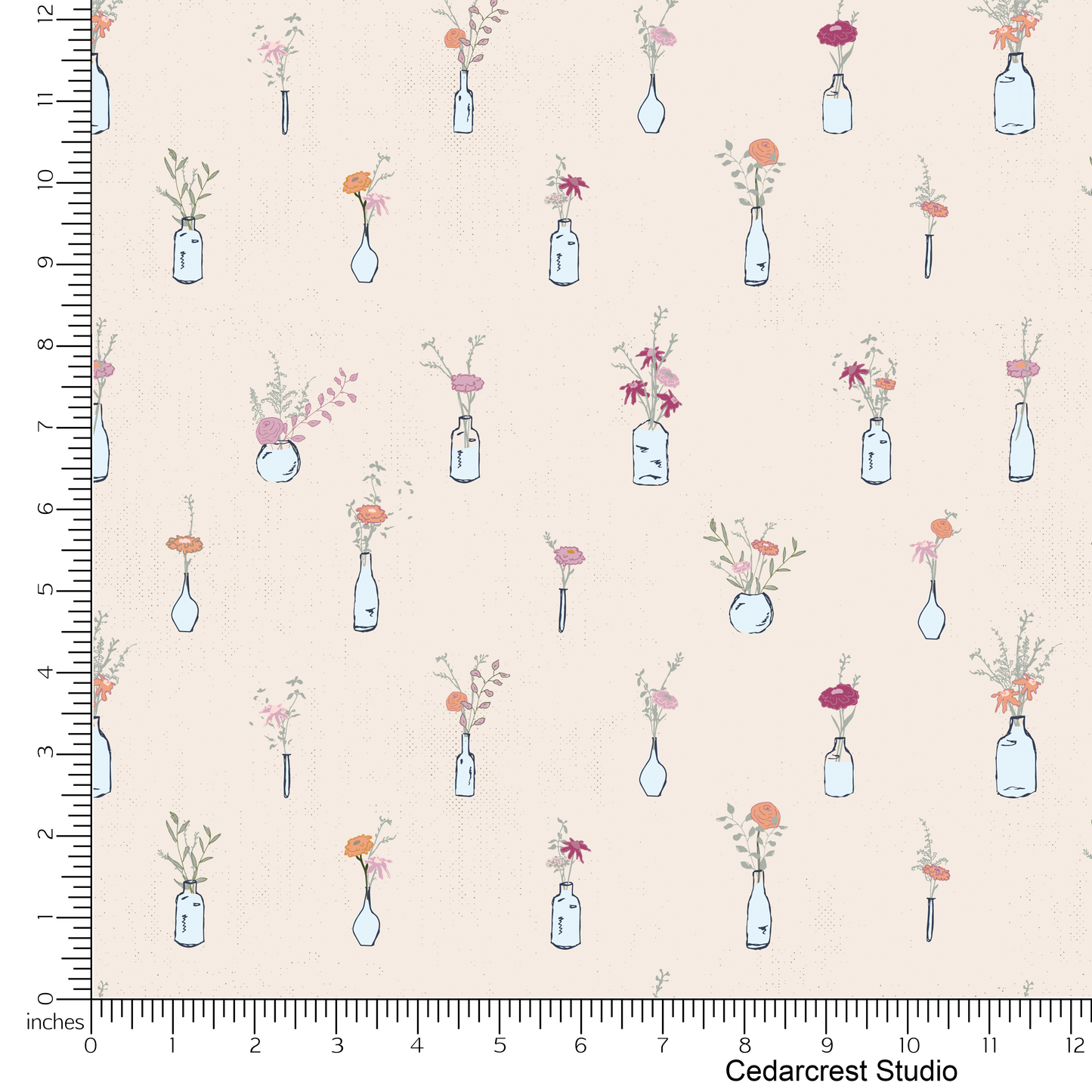 Summer Vases-Cedarcrest Studio