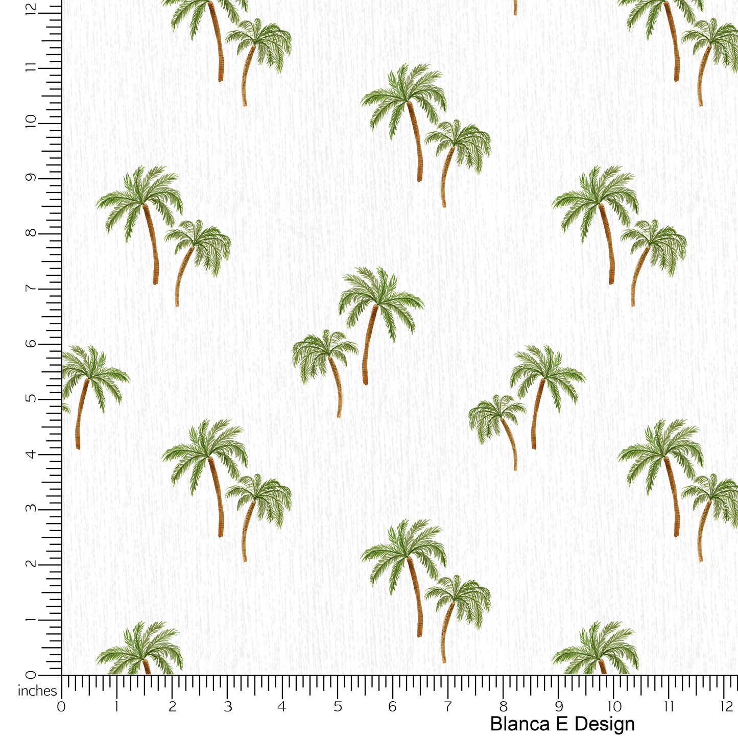 Watercolor Palm Trees