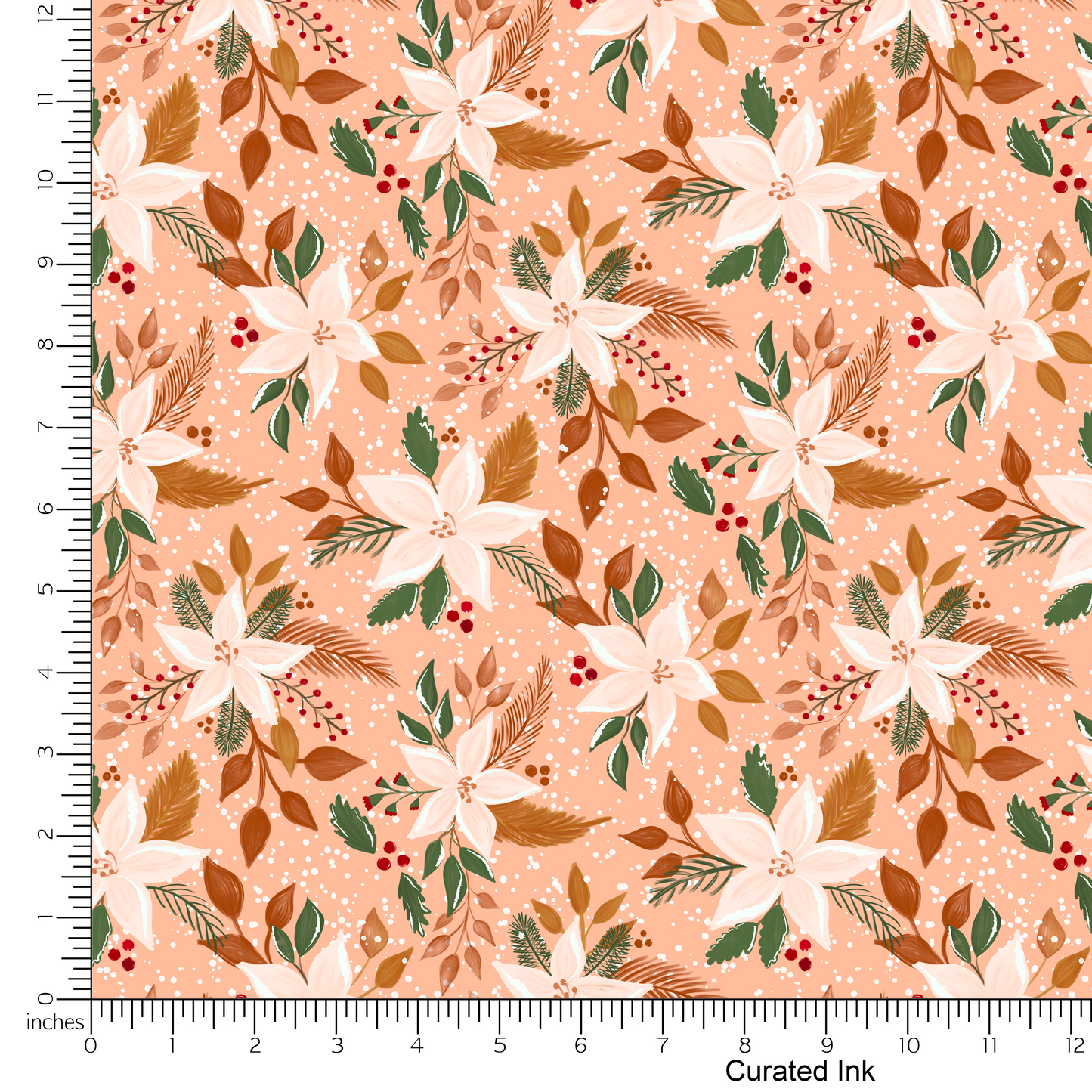 Winter Florals- Curated Ink