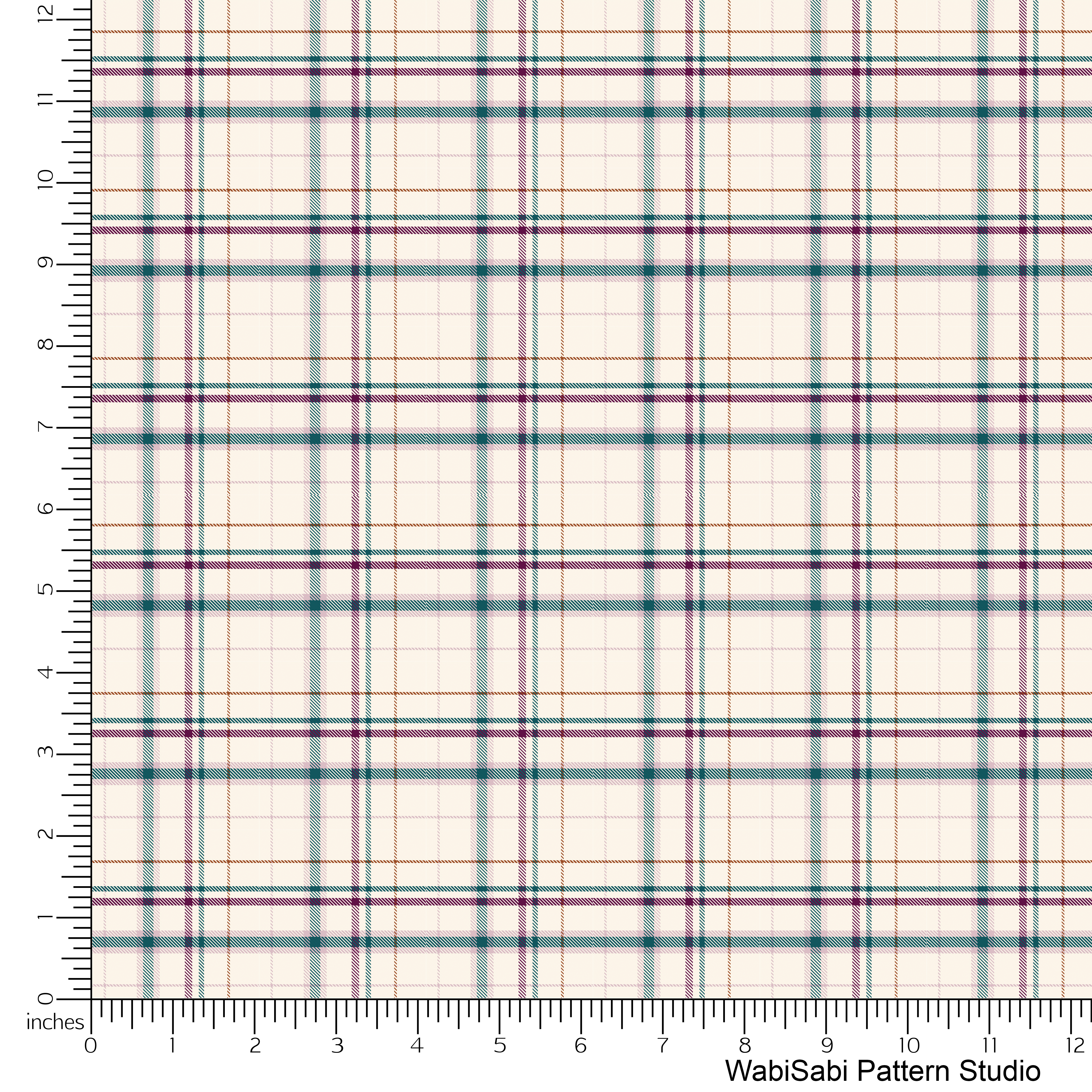 Fall Flanel Pattern Fall Flannel Plaid- WabiSabi Pattern Studio – Natural Roots
